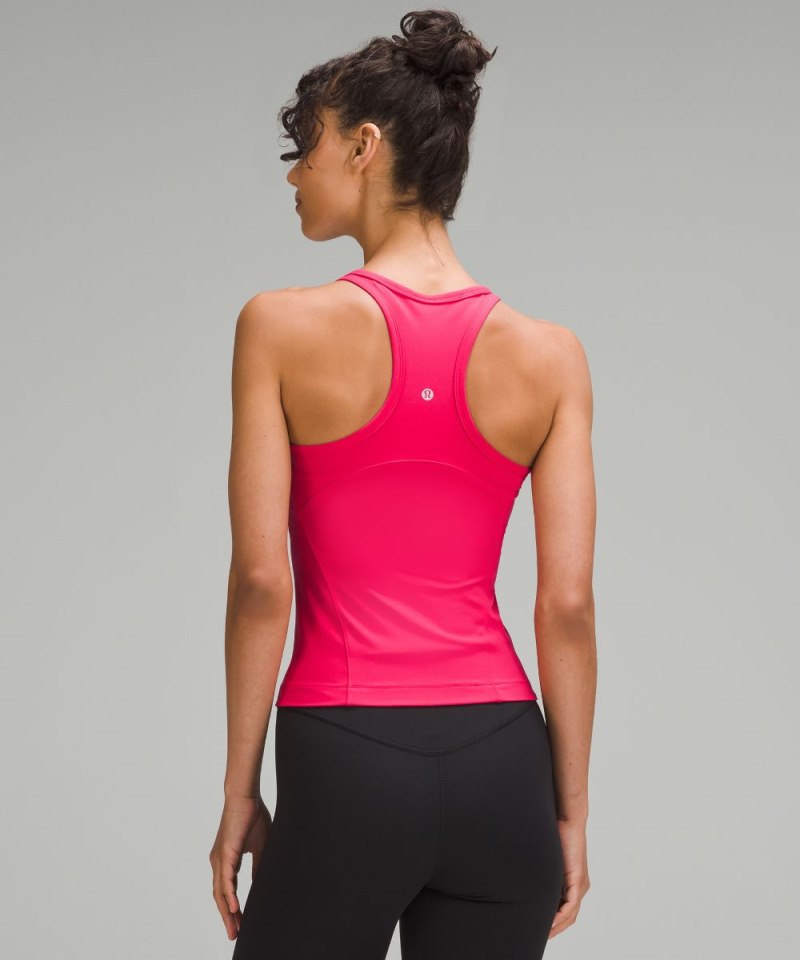 Lululemon Align™ Waist-Length Racerback Tank Top Cherry Mist Online Outlet Sale