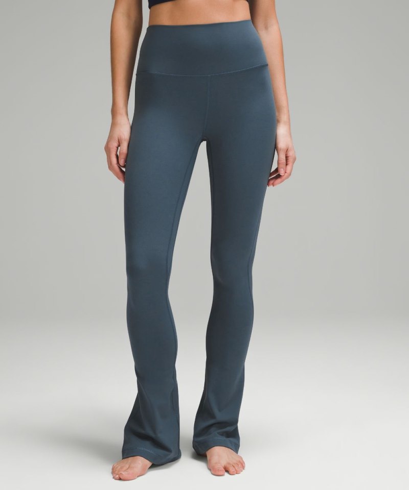 Lululemon Align™ High-Rise Mini-Flared Pant *Extra Short Iron Blue Online Outlet Sale