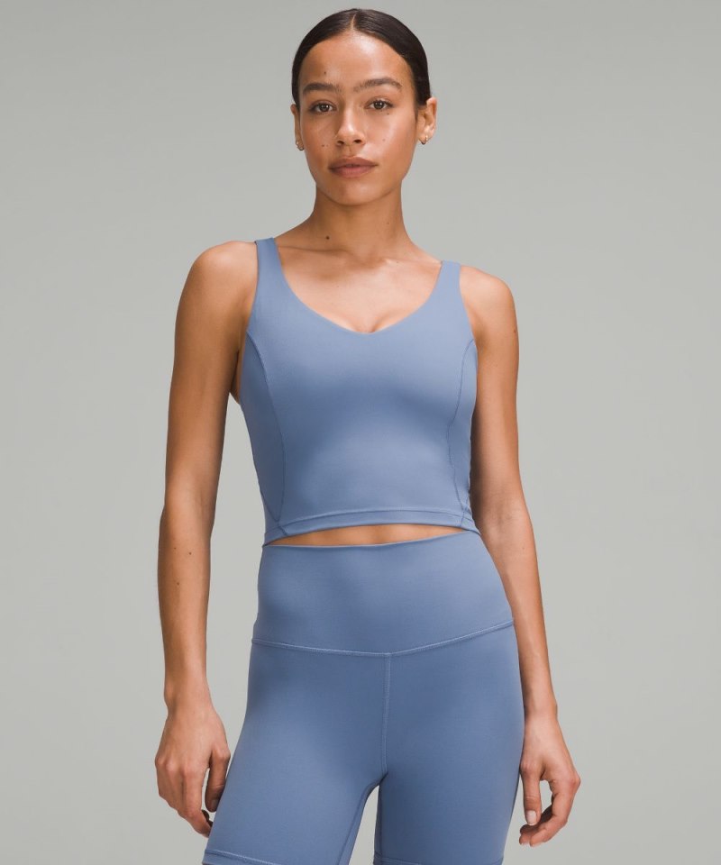 Lululemon Align™ Tank Top *Light Support, C / D Cup Oasis Blue Online Outlet Sale