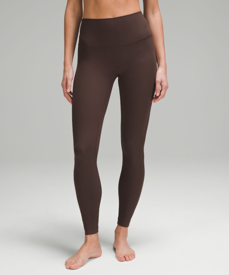 Lululemon Align™ High-Rise Ribbed Pant 28" Espresso (not available) Online Outlet Sale