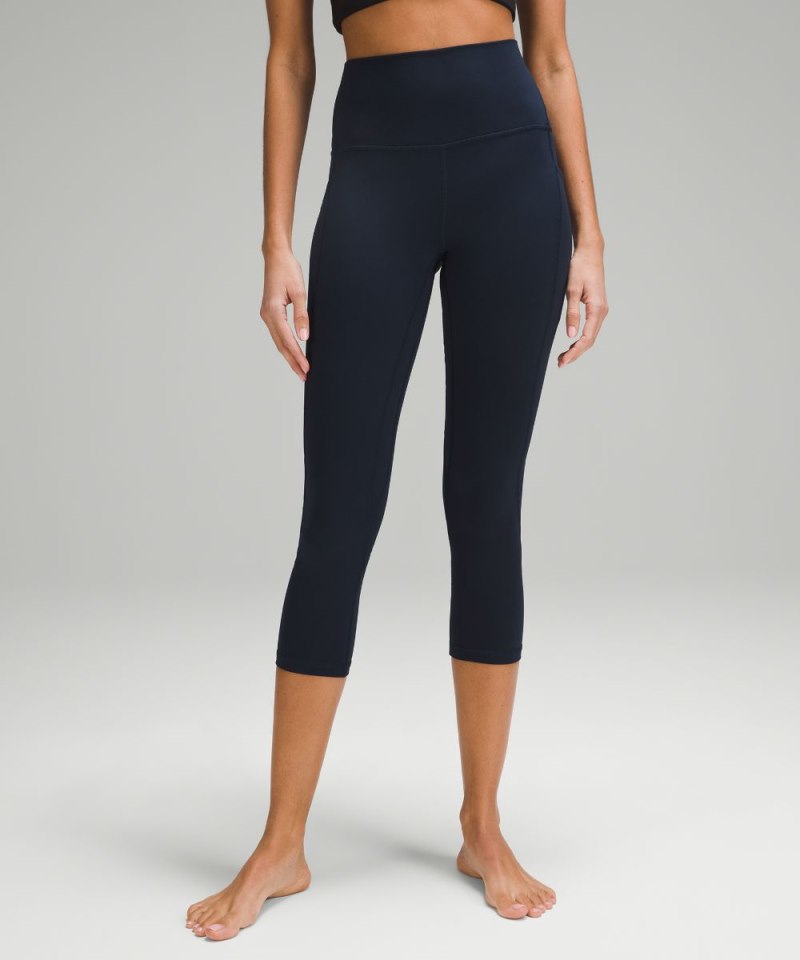 Lululemon Align™ High-Rise Crop with Pockets 23" True Navy Online Outlet Sale