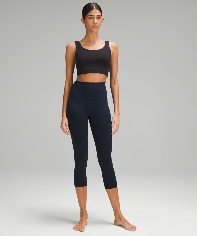 Lululemon Align™ High-Rise Crop with Pockets 23" True Navy Online Outlet Sale