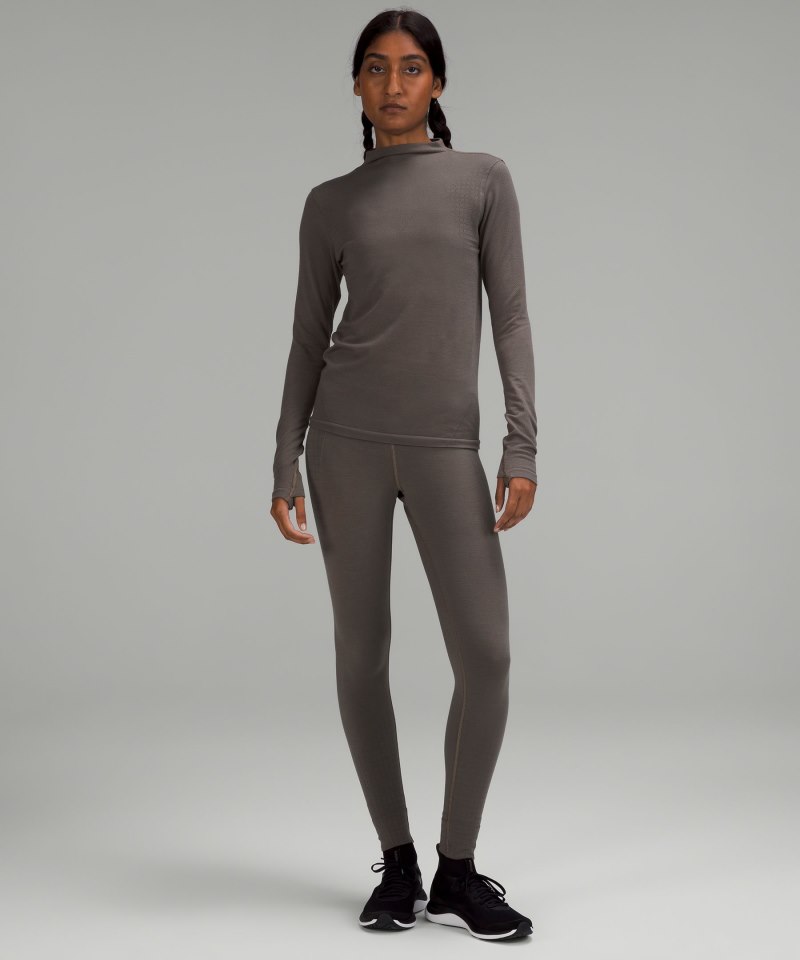Lululemon lab Seamless Wool-Blend Long-Sleeve Shirt Rover Online Outlet Sale