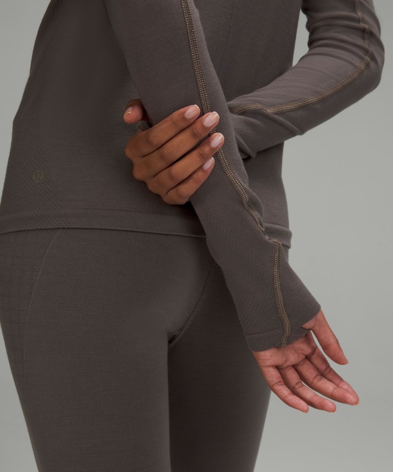 Lululemon lab Seamless Wool-Blend Long-Sleeve Shirt Rover Online Outlet Sale