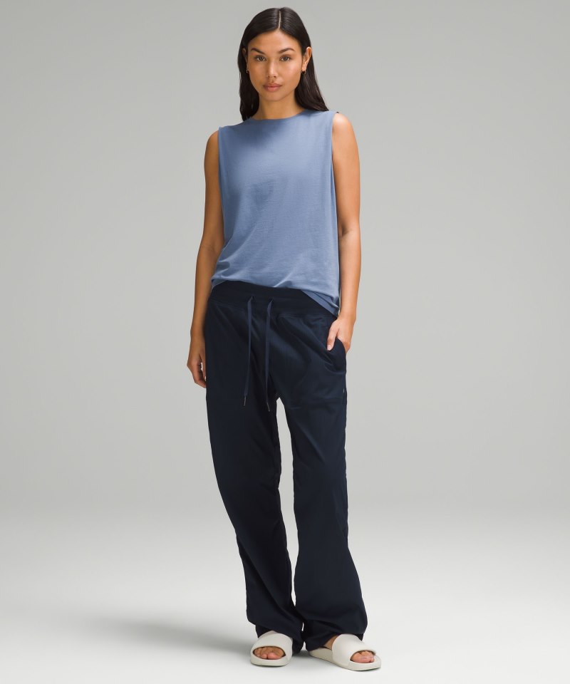 Lululemon Brunswick Muscle Tank Top Oasis Blue Online Outlet Sale