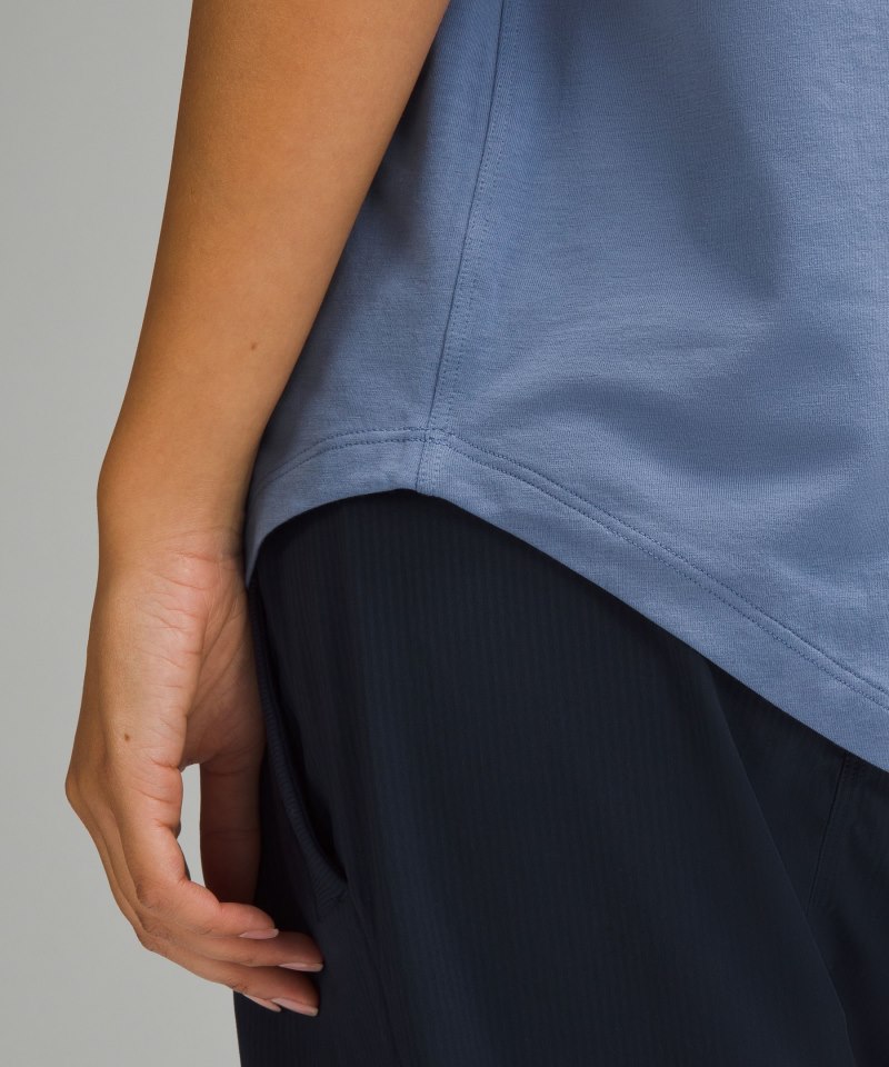 Lululemon Brunswick Muscle Tank Top Oasis Blue Online Outlet Sale