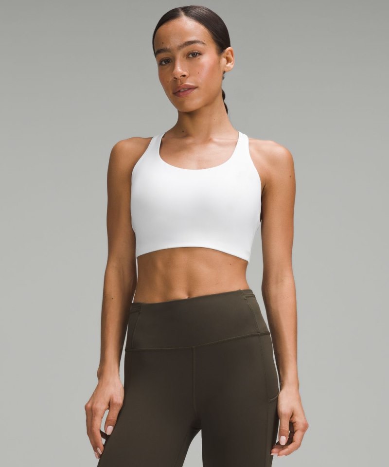 Lululemon Energy Bra *High Support, B–DDD Cups White Online Outlet Sale