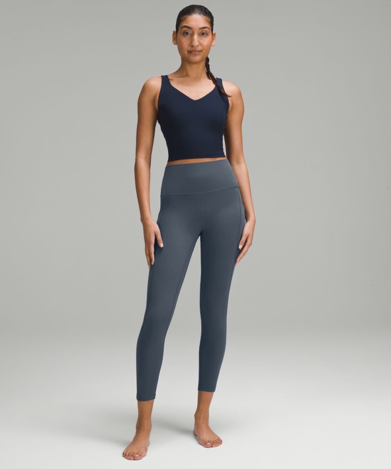 Lululemon Align™ High-Rise Pant with Pockets 25" Iron Blue Online Outlet Sale