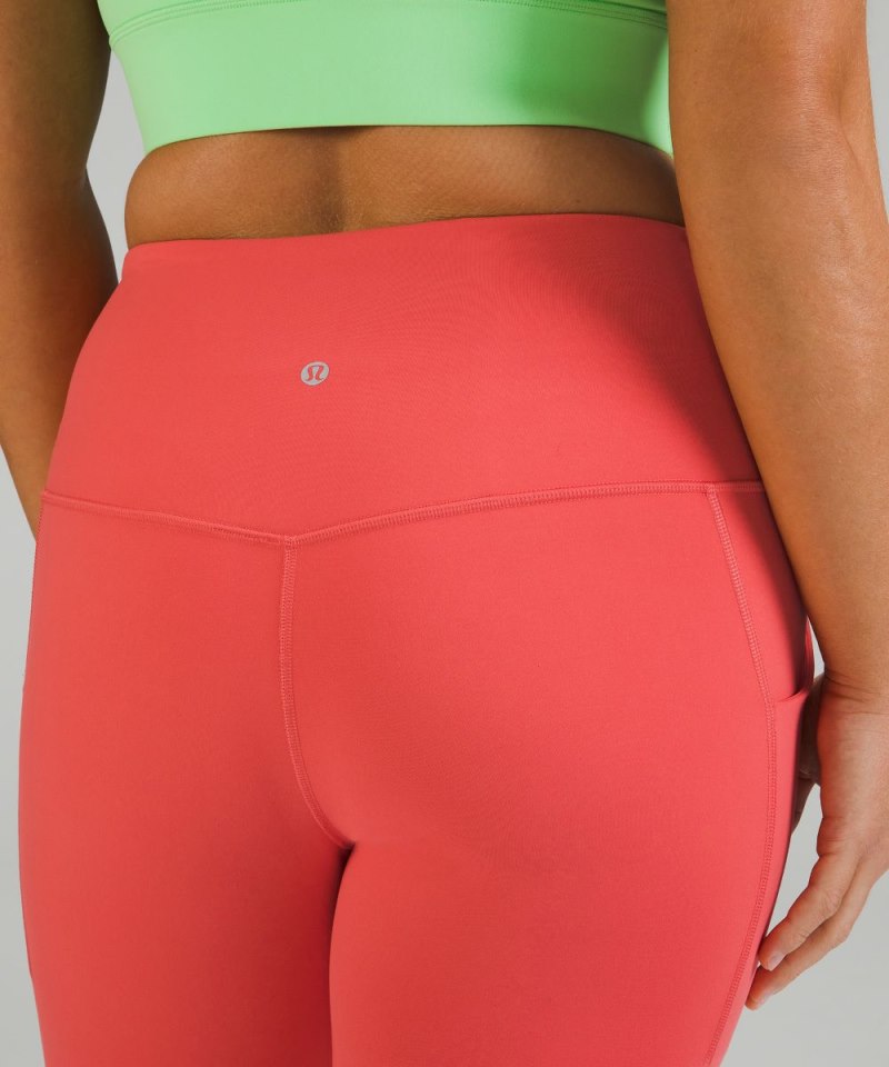 Lululemon Align™ High-Rise Pant with Pockets 25" Pale Raspberry Online Outlet Sale