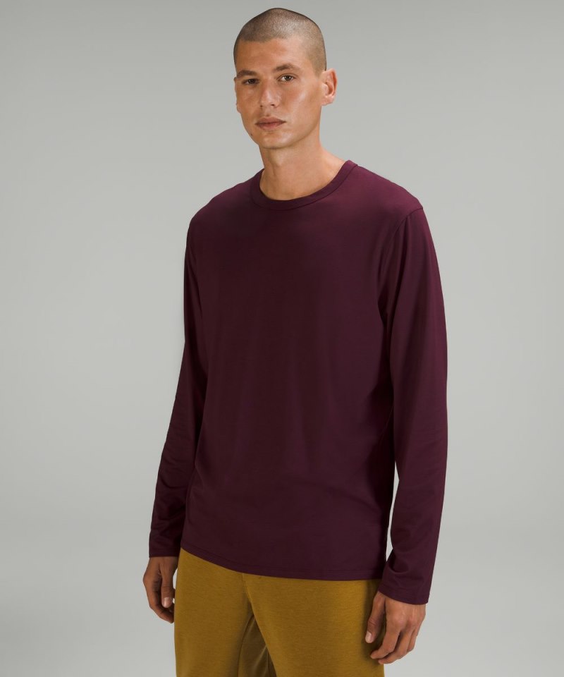 Lululemon Fundamental Long-Sleeve Shirt Cassis Online Outlet Sale