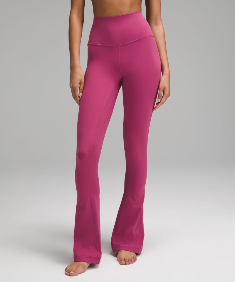 Lululemon Align™ High-Rise Mini-Flared Pant *Extra Short Washed Mauve Online Outlet Sale