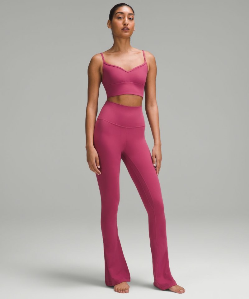Lululemon Align™ High-Rise Mini-Flared Pant *Extra Short Washed Mauve Online Outlet Sale