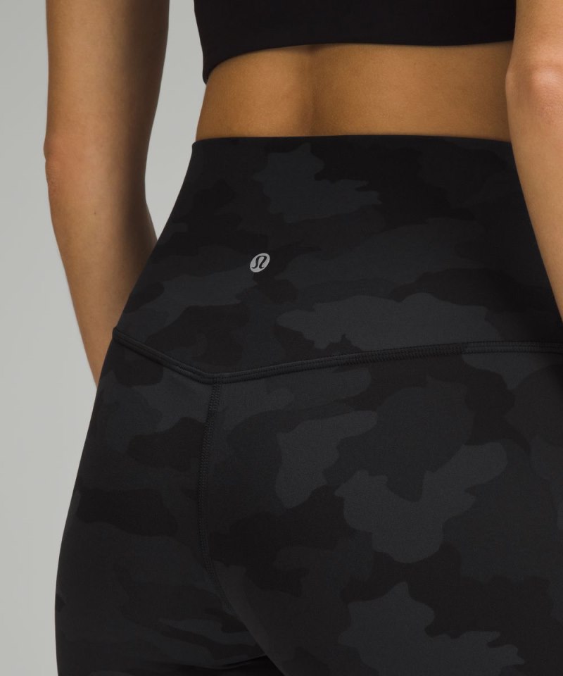 Lululemon Align™ High-Rise Crop 23" Heritage 365 Camo Deep Coal Multi Online Outlet Sale