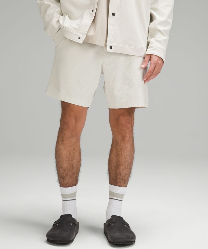 Lululemon ABC Classic-Fit Short 7" *WovenAir Bone Online Outlet Sale