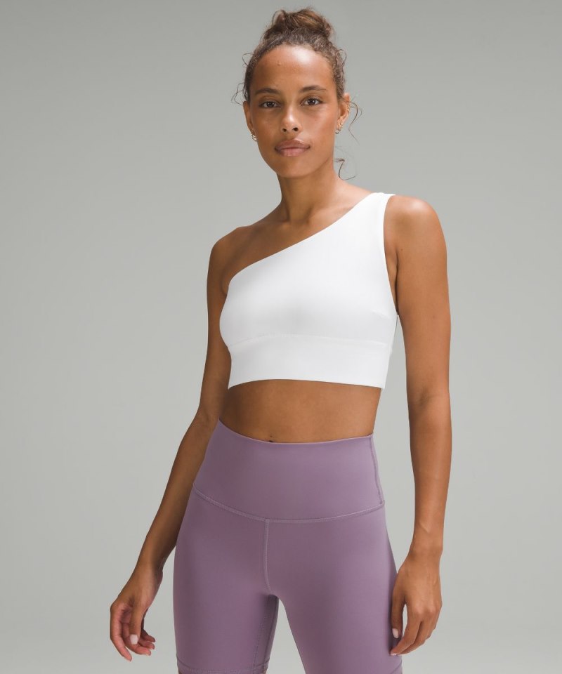 Lululemon Align™ Asymmetrical Bra *Light Support, C / D Cup White Online Outlet Sale