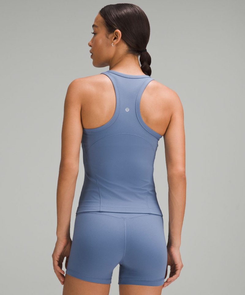 Lululemon Align™ Waist-Length Racerback Tank Top Oasis Blue Online Outlet Sale