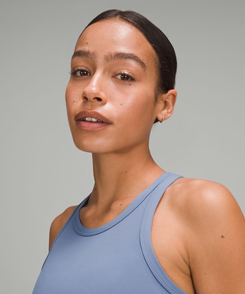 Lululemon Align™ Waist-Length Racerback Tank Top Oasis Blue Online Outlet Sale