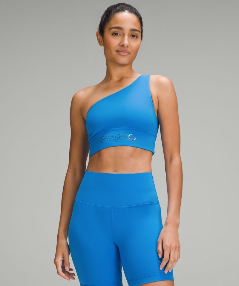 Lululemon Align™ Asymmetrical Bra Light Support, A / B Cup *Pride Poolside Online Outlet Sale