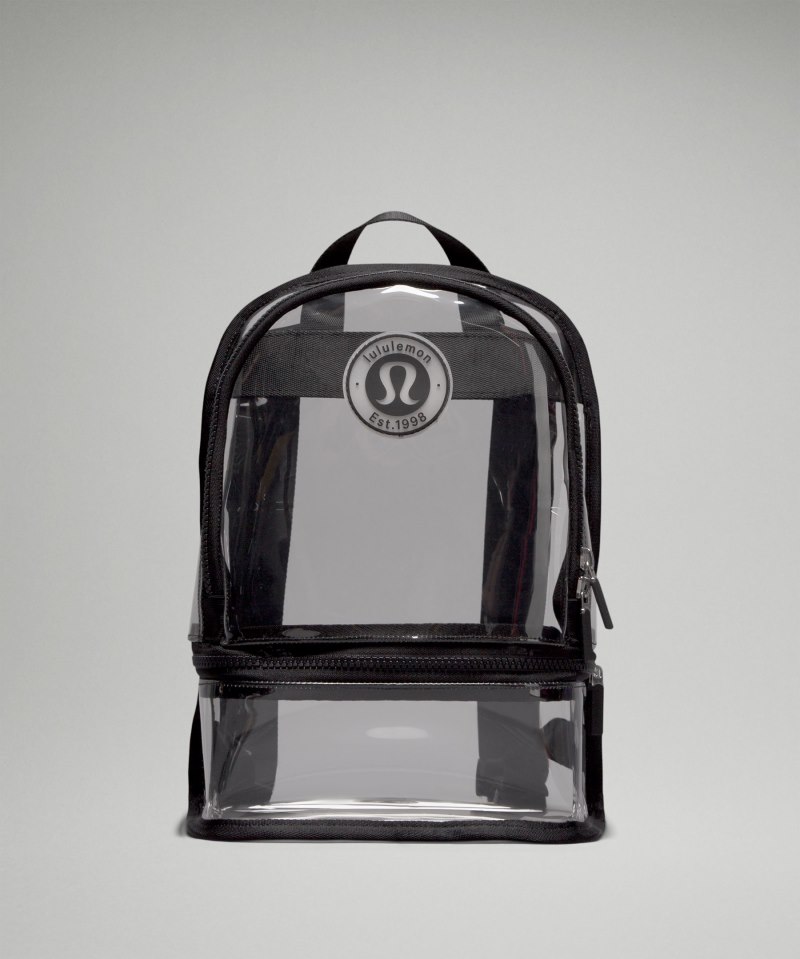 Lululemon Clear Backpack Mini 10L *Logo Black Online Outlet Sale Lululemon Clear Backpack Mini 10L *Logo Black Online Outlet Sale