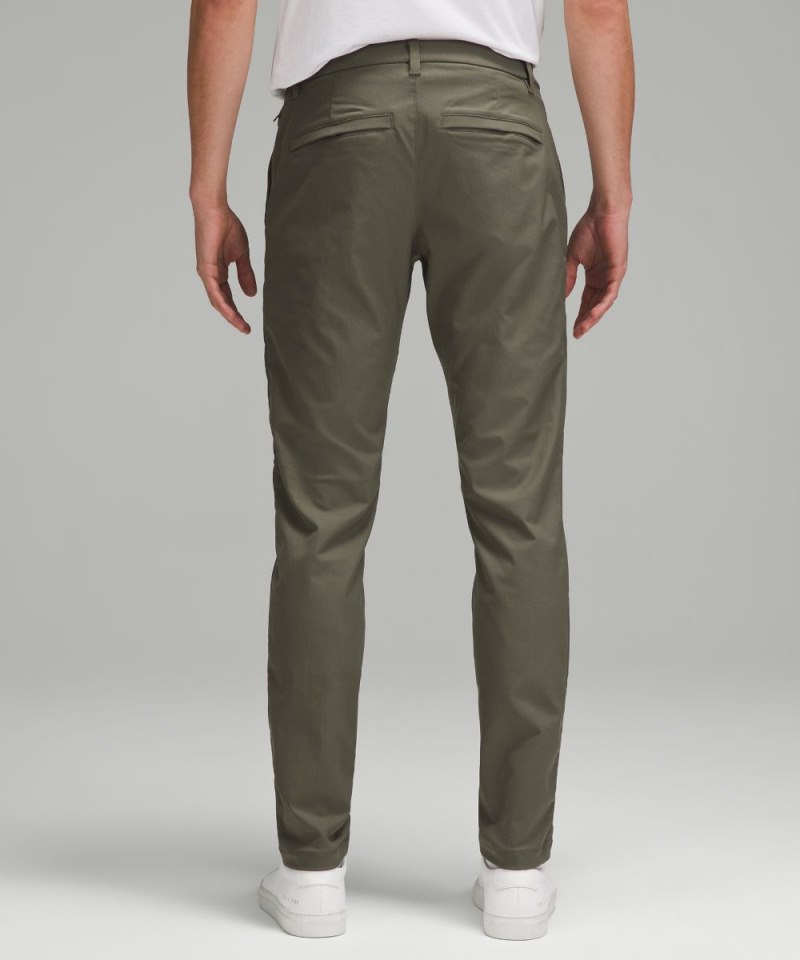 Lululemon ABC Slim-Fit Trouser 34"L *Smooth Twill Army Green Online Outlet Sale