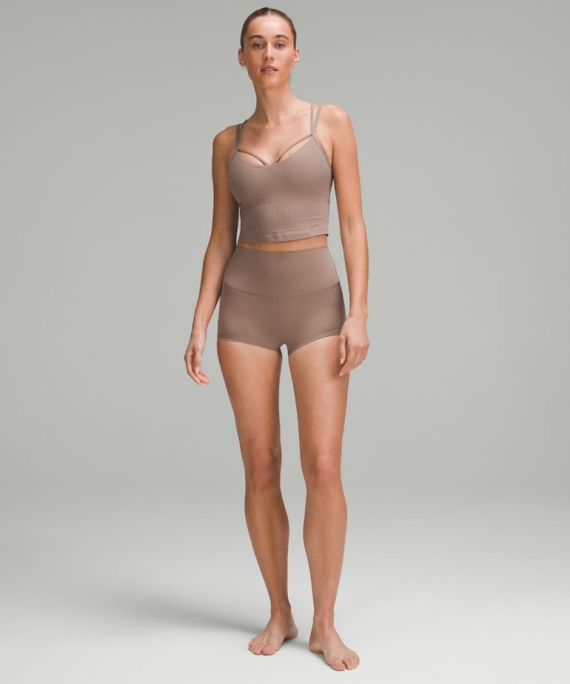 Lululemon Align™ High-Rise Short 2" Taupetastic Online Outlet Sale