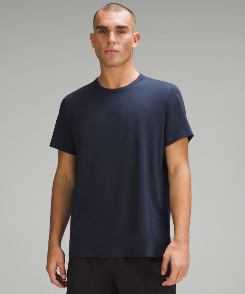 Lululemon Fundamental T-Shirt Nautical Navy Online Outlet Sale