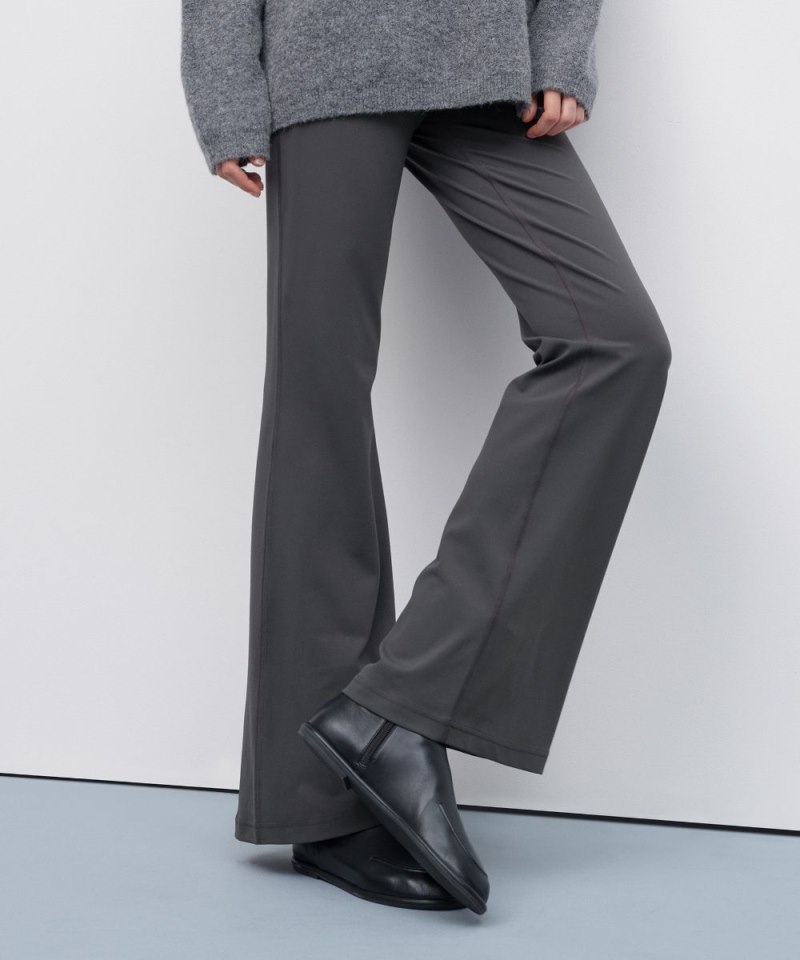 Lululemon Groove Super-High-Rise Nulu Flared Pant *Regular Graphite Grey Online Outlet Sale