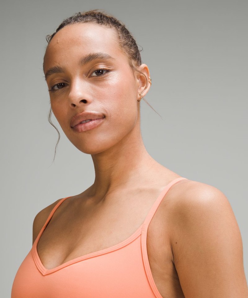 Lululemon Align™ Sweetheart Bra *Light Support, A / B Cup Coral Kiss Online Outlet Sale