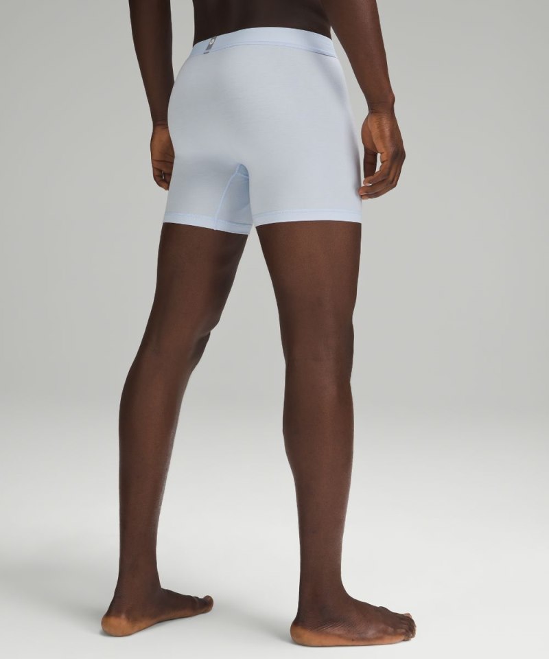 Lululemon Always In Motion Boxer 5" *3 Pack Oasis Blue / Windmill / Bone Online Outlet Sale