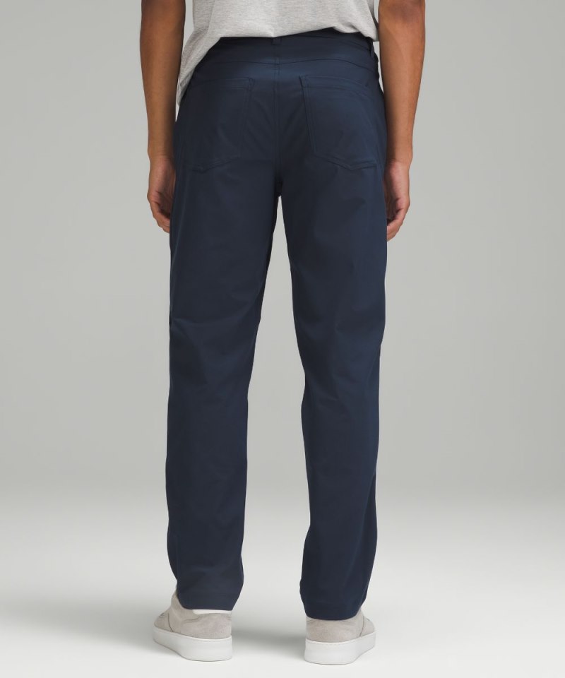 Lululemon ABC Relaxed-Fit 5 Pocket Pant 34"L *Warpstreme True Navy Online Outlet Sale