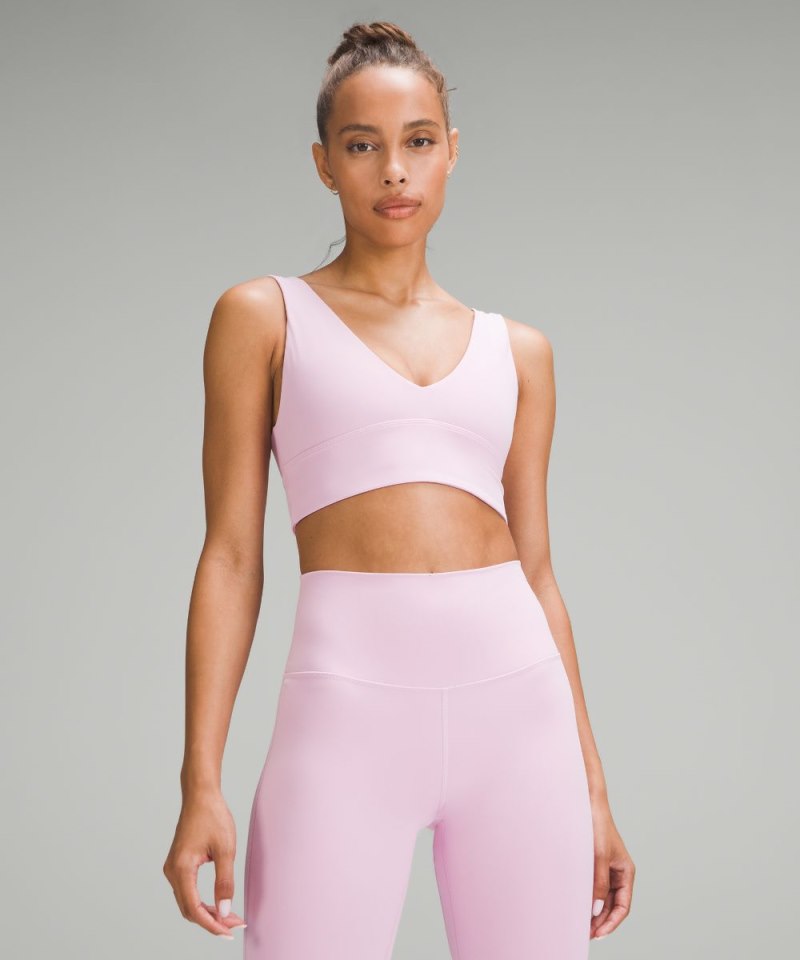 Lululemon Align™ V-Neck Bra *Light Support, A / B Cup Vitapink Online Outlet Sale