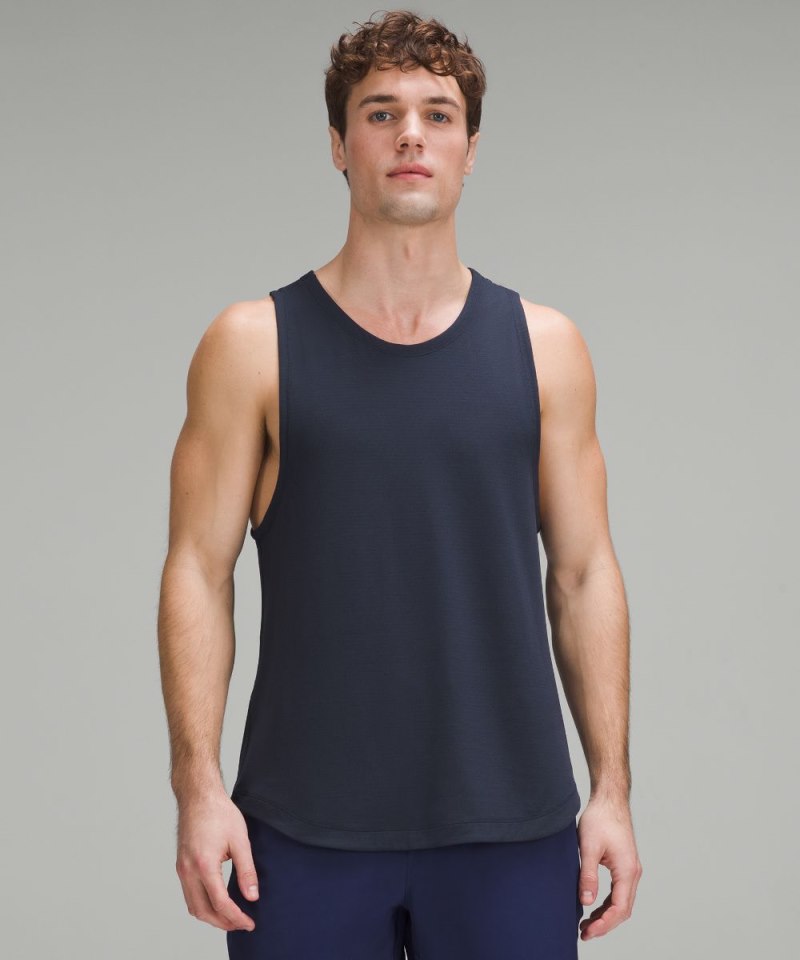 Lululemon License to Train Tank Top True Navy Online Outlet Sale