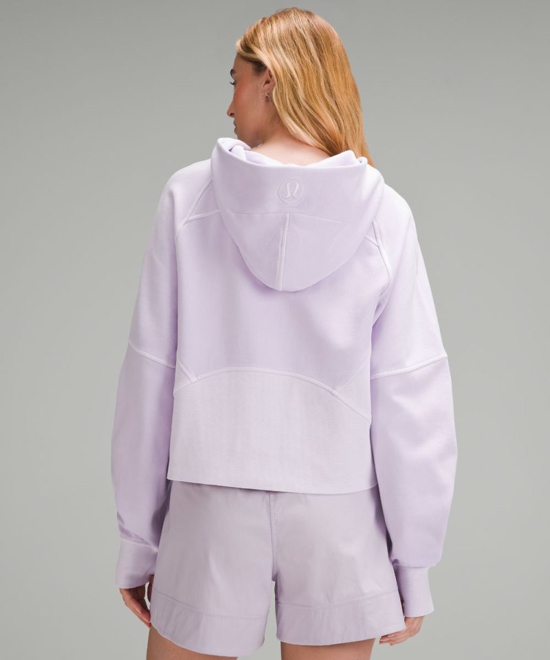 Lululemon Scuba Oversized Half-Zip Hoodie Mineral Dye Purple Cosmos Online Outlet Sale