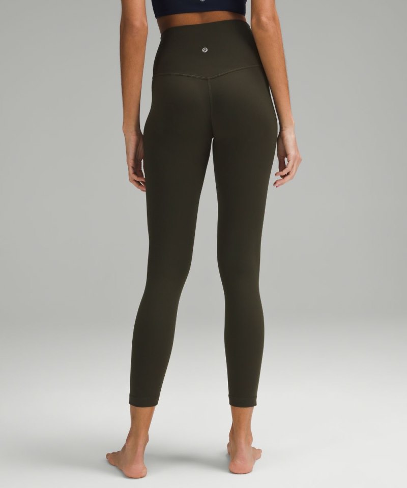 Lululemon Align™ High-Rise Pant 25" Dark Olive Online Outlet Sale