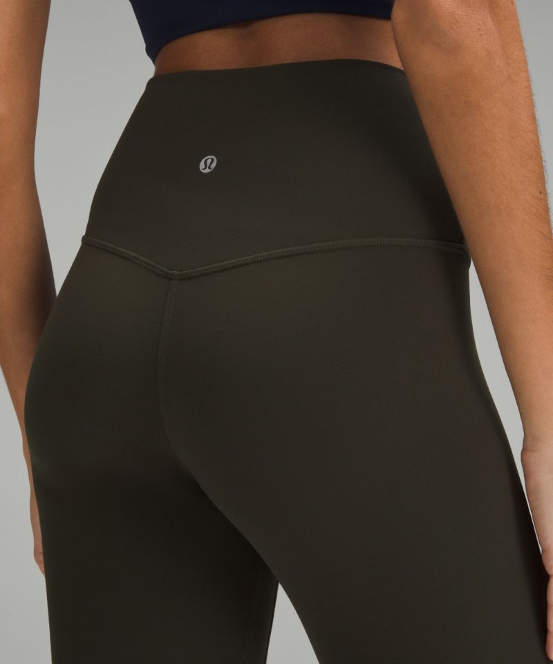 Lululemon Align™ High-Rise Pant 25" Dark Olive Online Outlet Sale