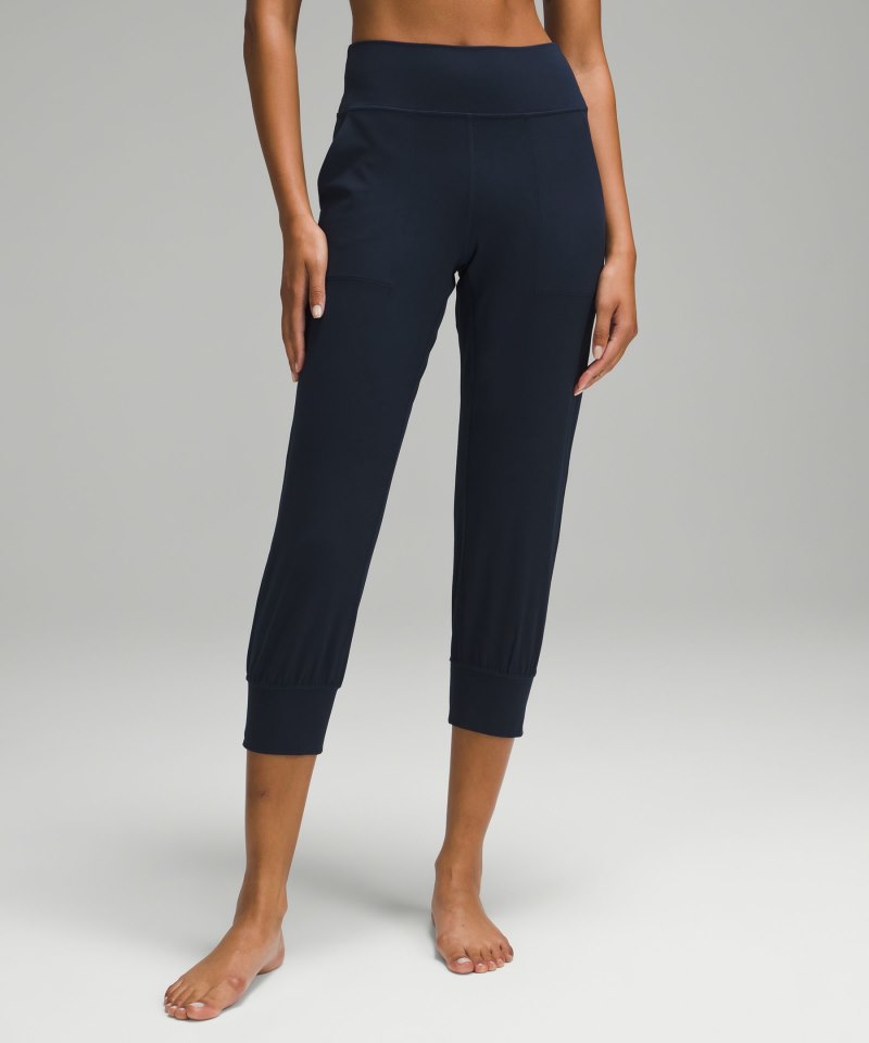 Lululemon Align™ High-Rise Cropped Jogger True Navy Online Outlet Sale