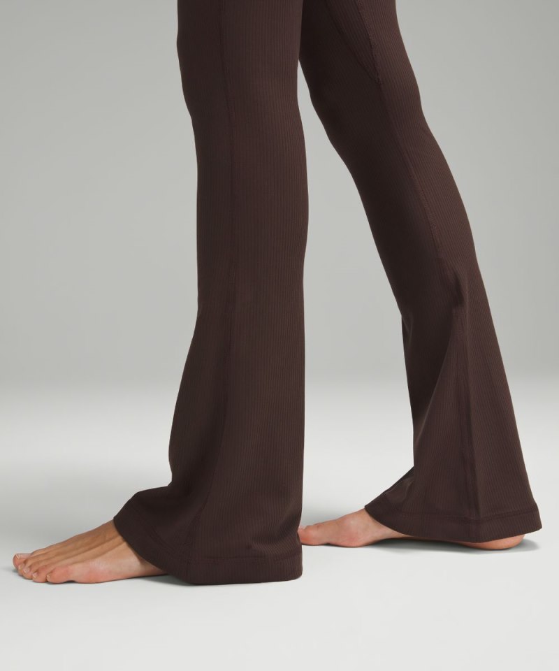 Lululemon Align™ Ribbed Mini-Flare Pant *Extra Short Espresso (not available) Online Outlet Sale