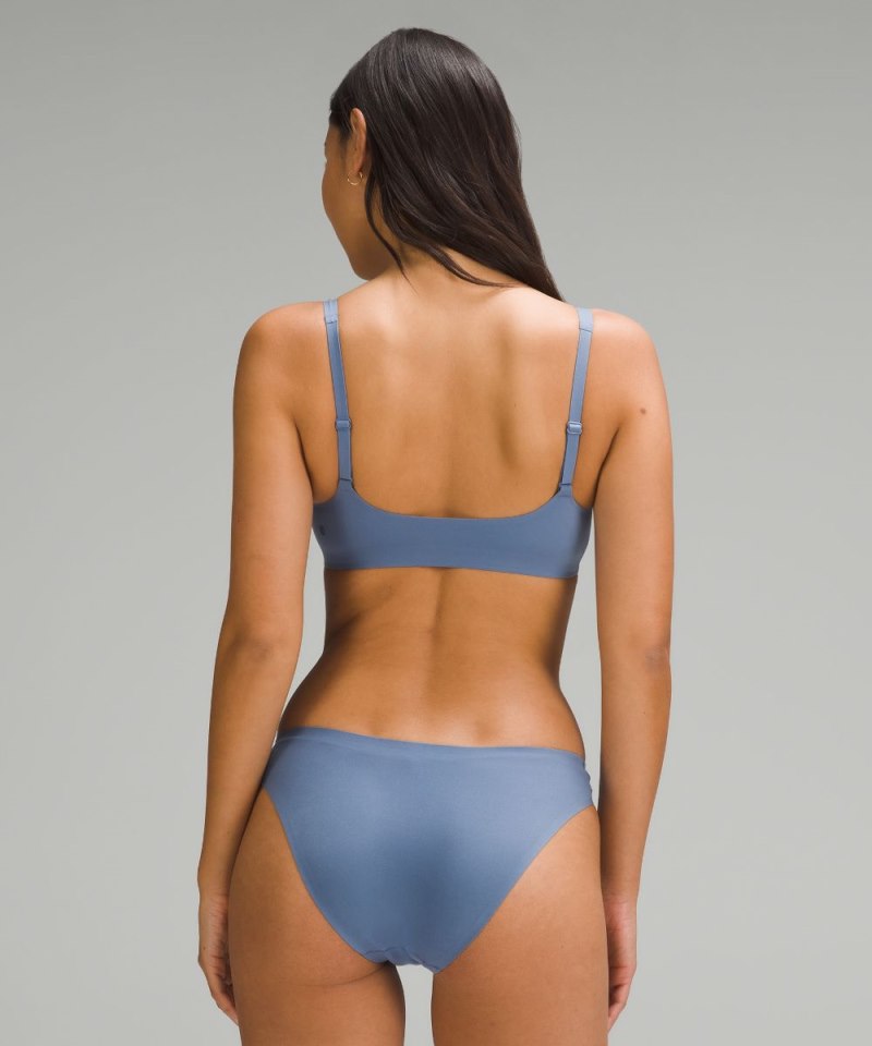 Lululemon Wundermost Ultra-Soft Nulu Scoop-Neck Bralette A–D Cups Oasis Blue Online Outlet Sale