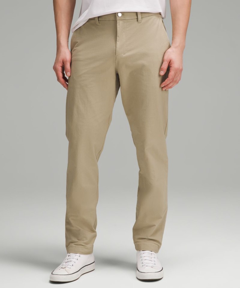 Lululemon ABC Classic-Fit Trouser 34"L *Stretch Cotton VersaTwill Compass Khaki Online Outlet Sale