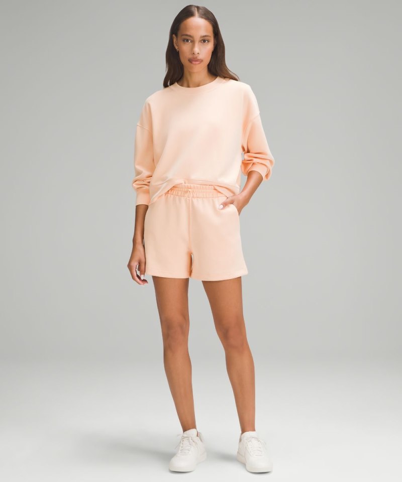 Lululemon Softstreme High-Rise Short 4" Peach Bellini Online Outlet Sale