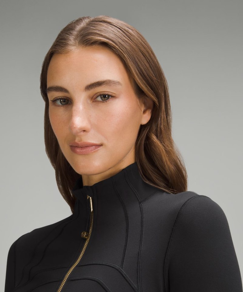 Lululemon Define Jacket *Nulu Black / Gold Online Outlet Sale