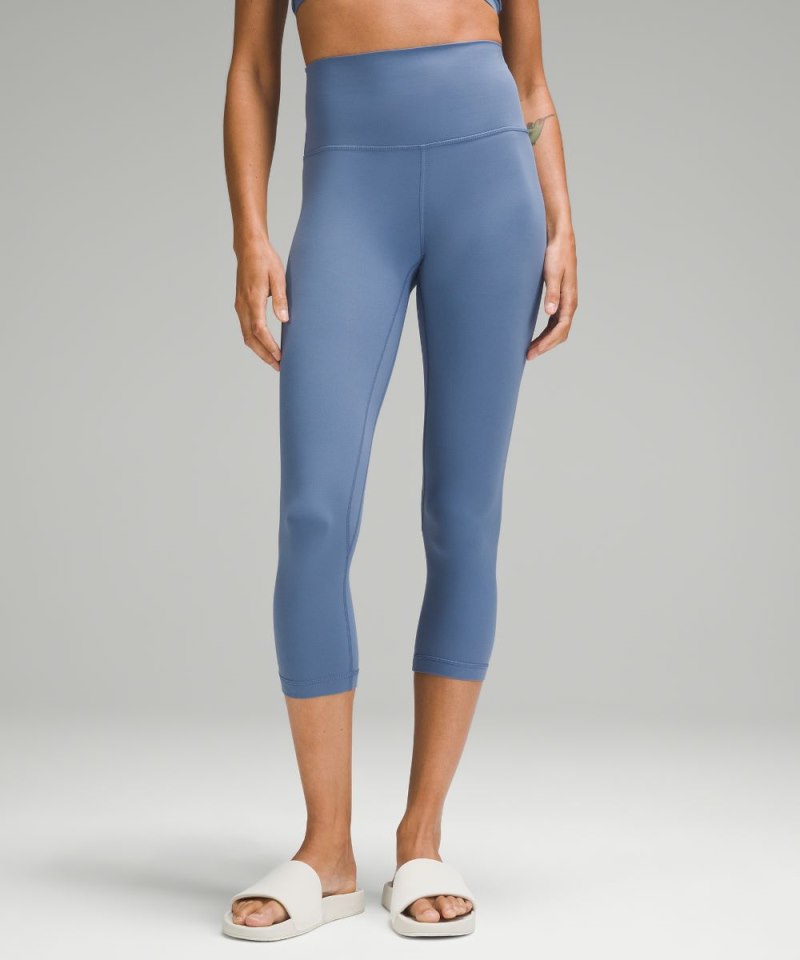Lululemon Align™ High-Rise Crop 21" Oasis Blue Online Outlet Sale