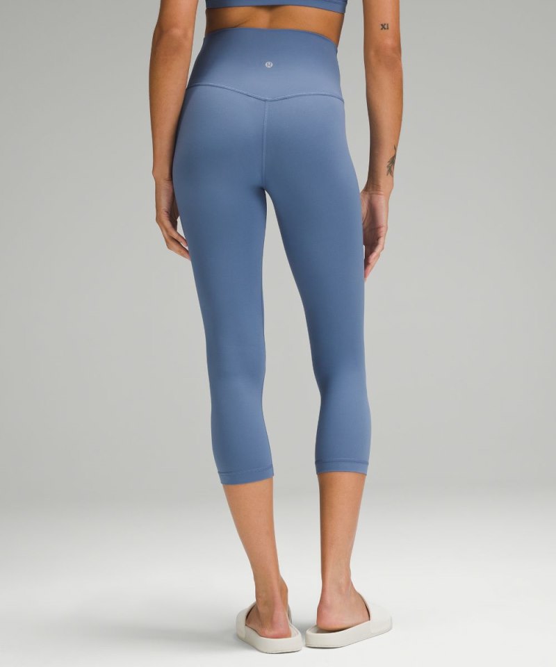 Lululemon Align™ High-Rise Crop 21" Oasis Blue Online Outlet Sale
