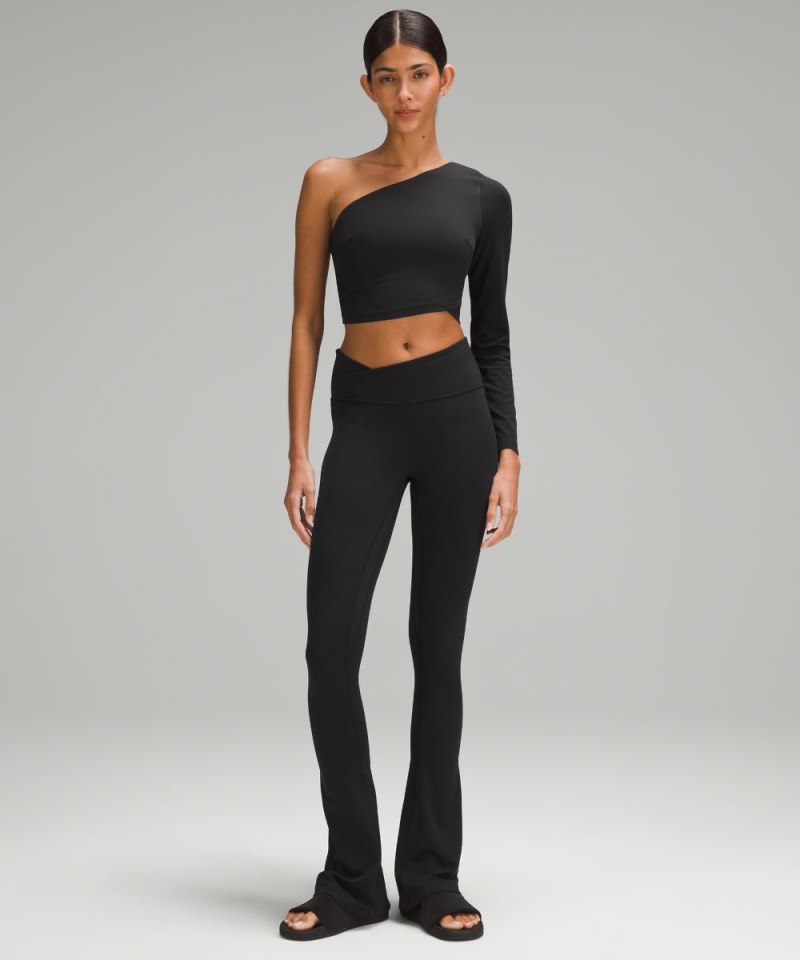 Lululemon Align™ Asymmetrical Long-Sleeve Shirt Black Online Outlet Sale