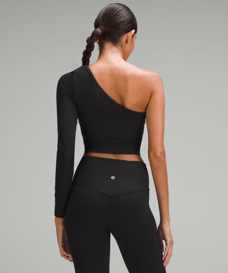 Lululemon Align™ Asymmetrical Long-Sleeve Shirt Black Online Outlet Sale