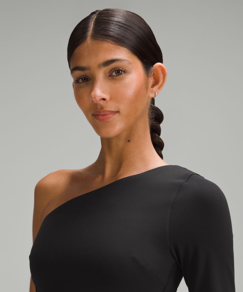 Lululemon Align™ Asymmetrical Long-Sleeve Shirt Black Online Outlet Sale