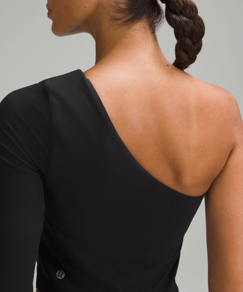 Lululemon Align™ Asymmetrical Long-Sleeve Shirt Black Online Outlet Sale