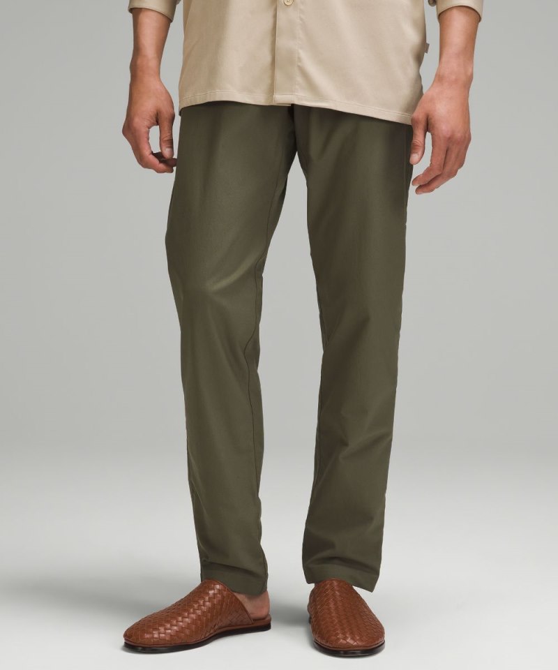 Lululemon ABC Classic-Fit Trouser 32"L *Smooth Twill Army Green Online Outlet Sale
