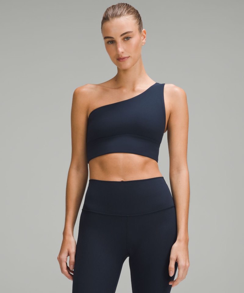 Lululemon Align™ Asymmetrical Bra *Light Support, A / B Cup True Navy Online Outlet Sale