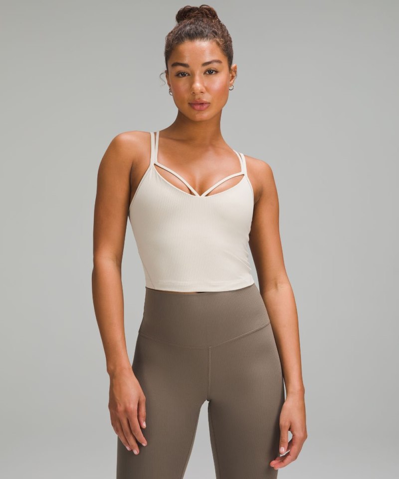 Lululemon Align™ Strappy Ribbed Tank Top Mojave Tan Online Outlet Sale